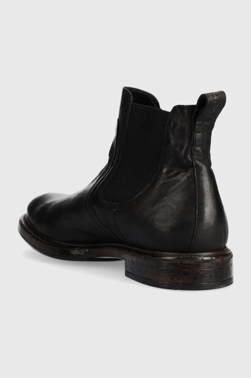 Charles Footwear ghete chelsea de piele James barbati culoarea negru James.Boots.Black - Pled.ro