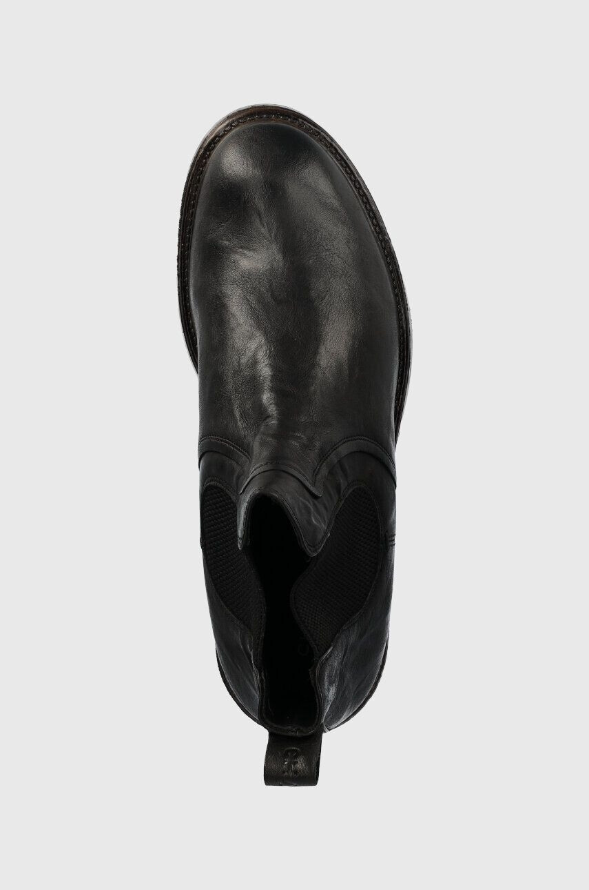 Charles Footwear ghete chelsea de piele James barbati culoarea negru James.Boots.Black - Pled.ro