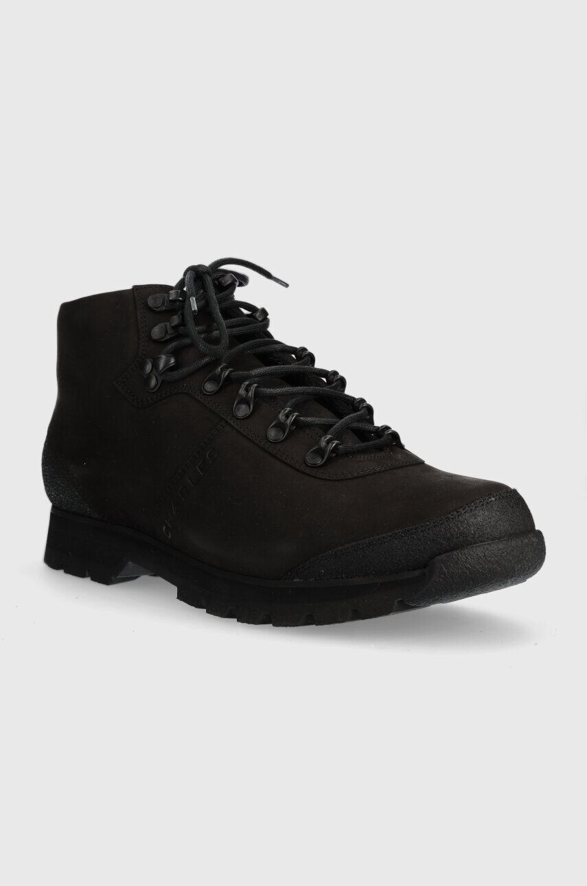 Charles Footwear ghete de piele Carney barbati culoarea negru Carney.Hiker.Black - Pled.ro