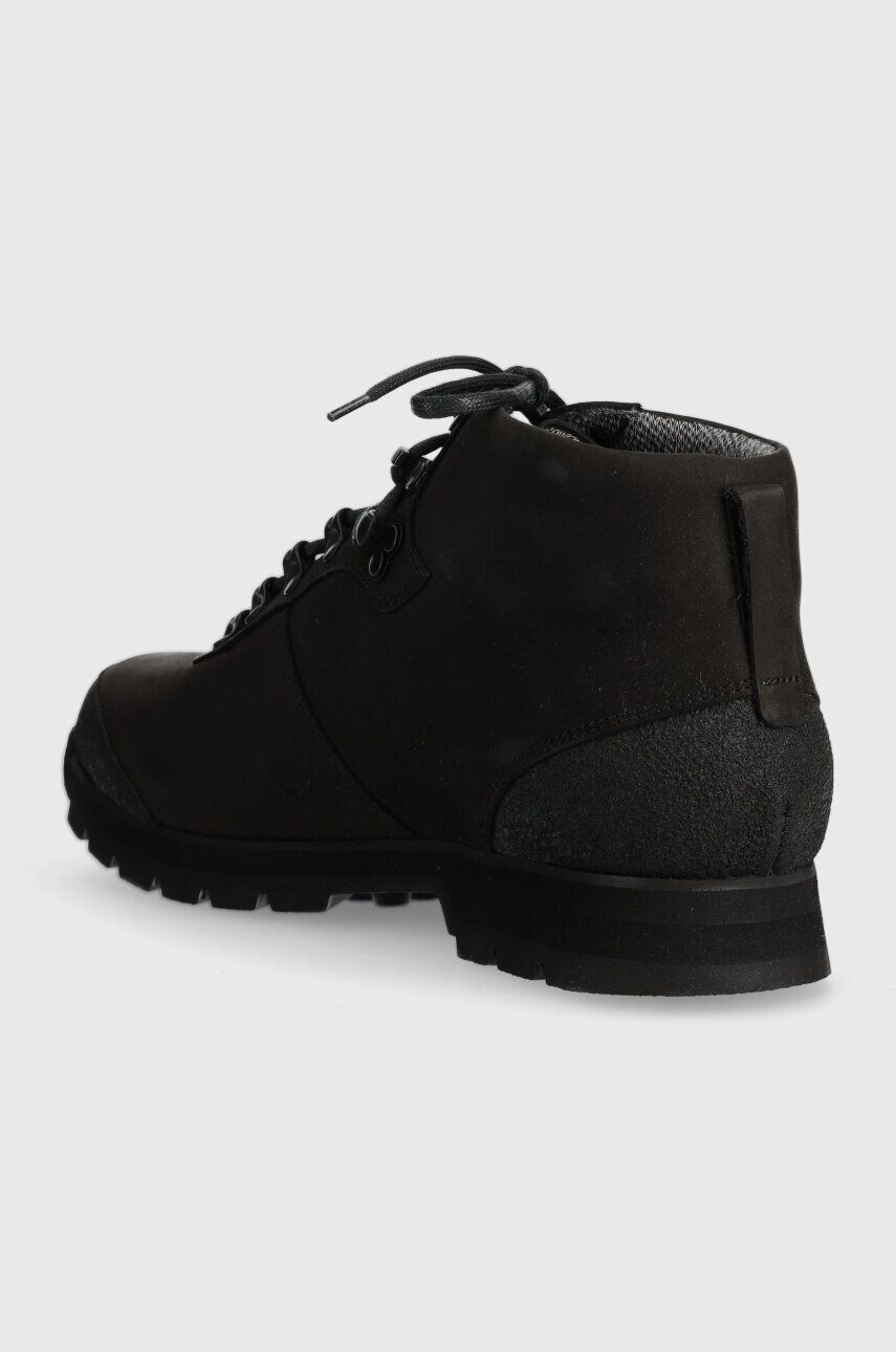 Charles Footwear ghete de piele Carney barbati culoarea negru Carney.Hiker.Black - Pled.ro