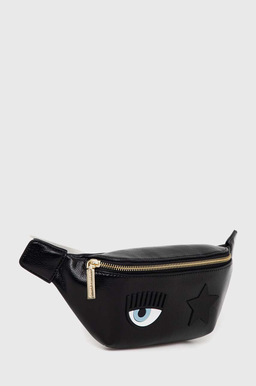 Chiara Ferragni borseta culoarea negru - Pled.ro