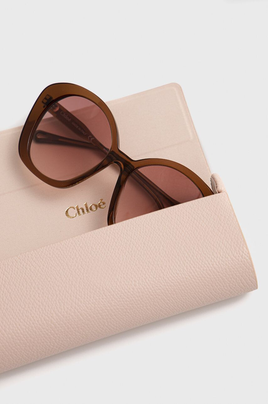 Chloe Chloé ochelari de soare femei culoarea maro - Pled.ro