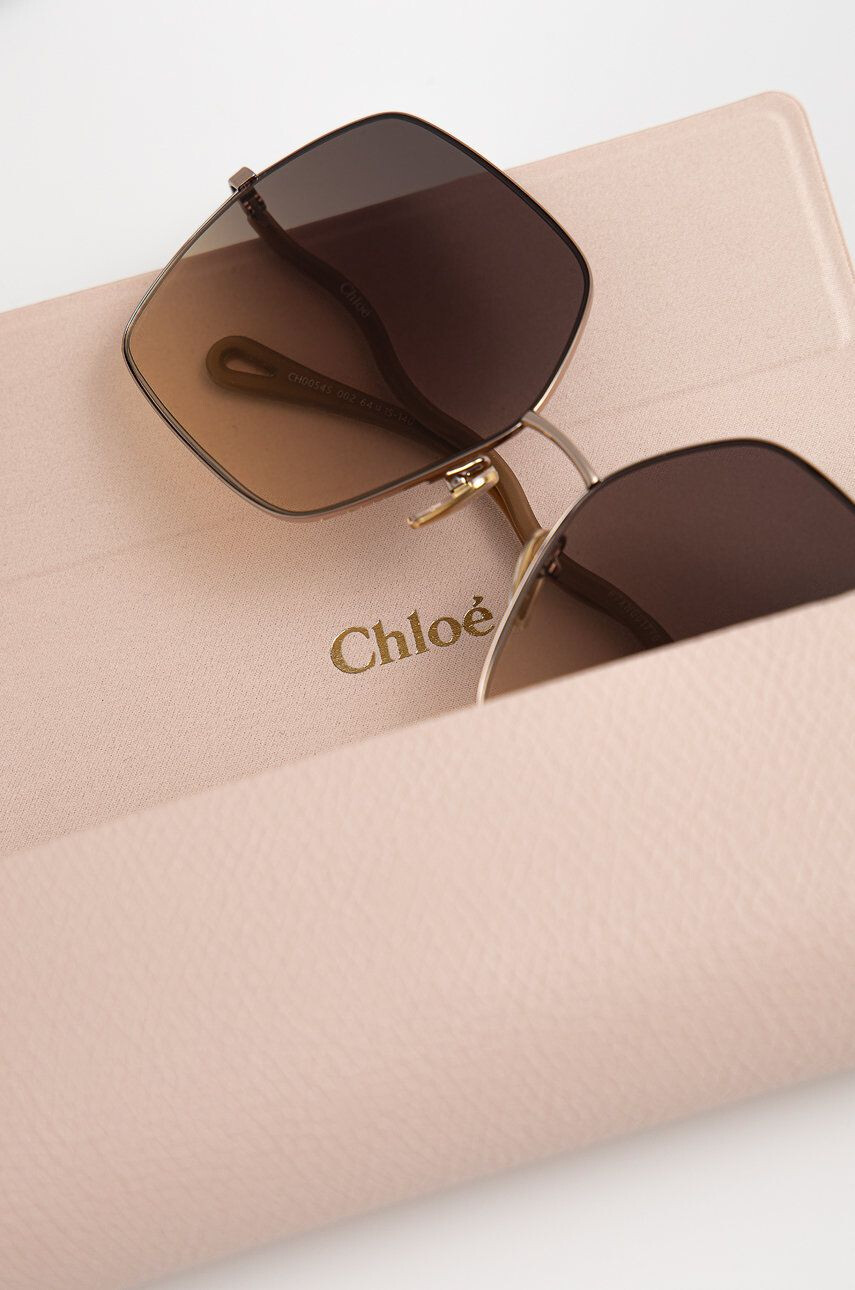 Chloe Chloé ochelari de soare femei culoarea auriu - Pled.ro