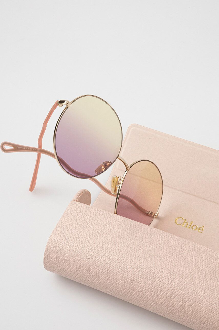 Chloe Chloé ochelari de soare femei culoarea violet - Pled.ro