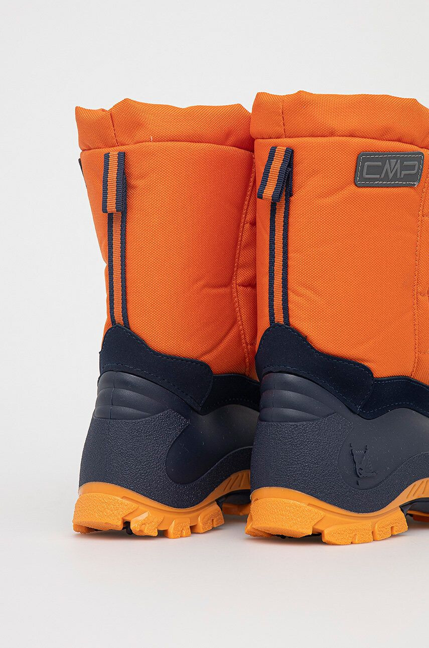 CMP cizme de iarna copii KIDS HANKI 2.0 SNOW BOOTS culoarea portocaliu - Pled.ro