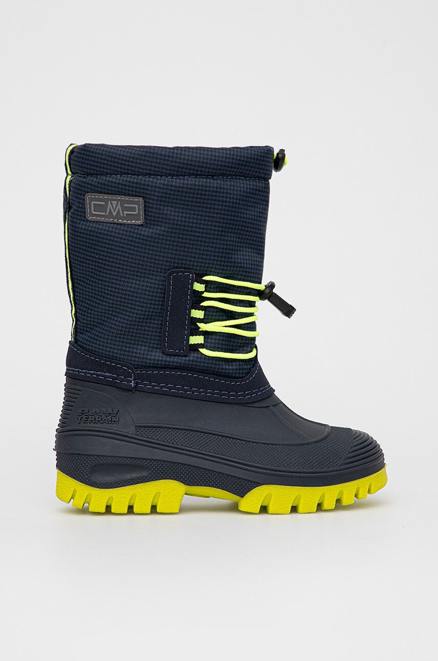 CMP cizme de iarna copii KIDS AHTO WP SNOW BOOTS culoarea albastru marin - Pled.ro