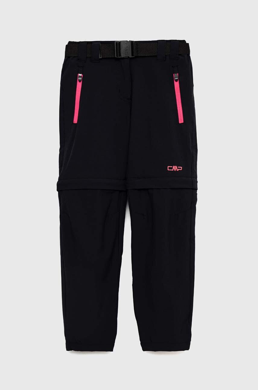 CMP pantaloni copii culoarea gri - Pled.ro