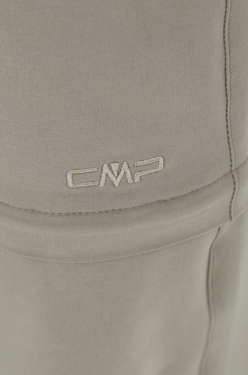 CMP pantaloni de exterior femei culoarea verde - Pled.ro