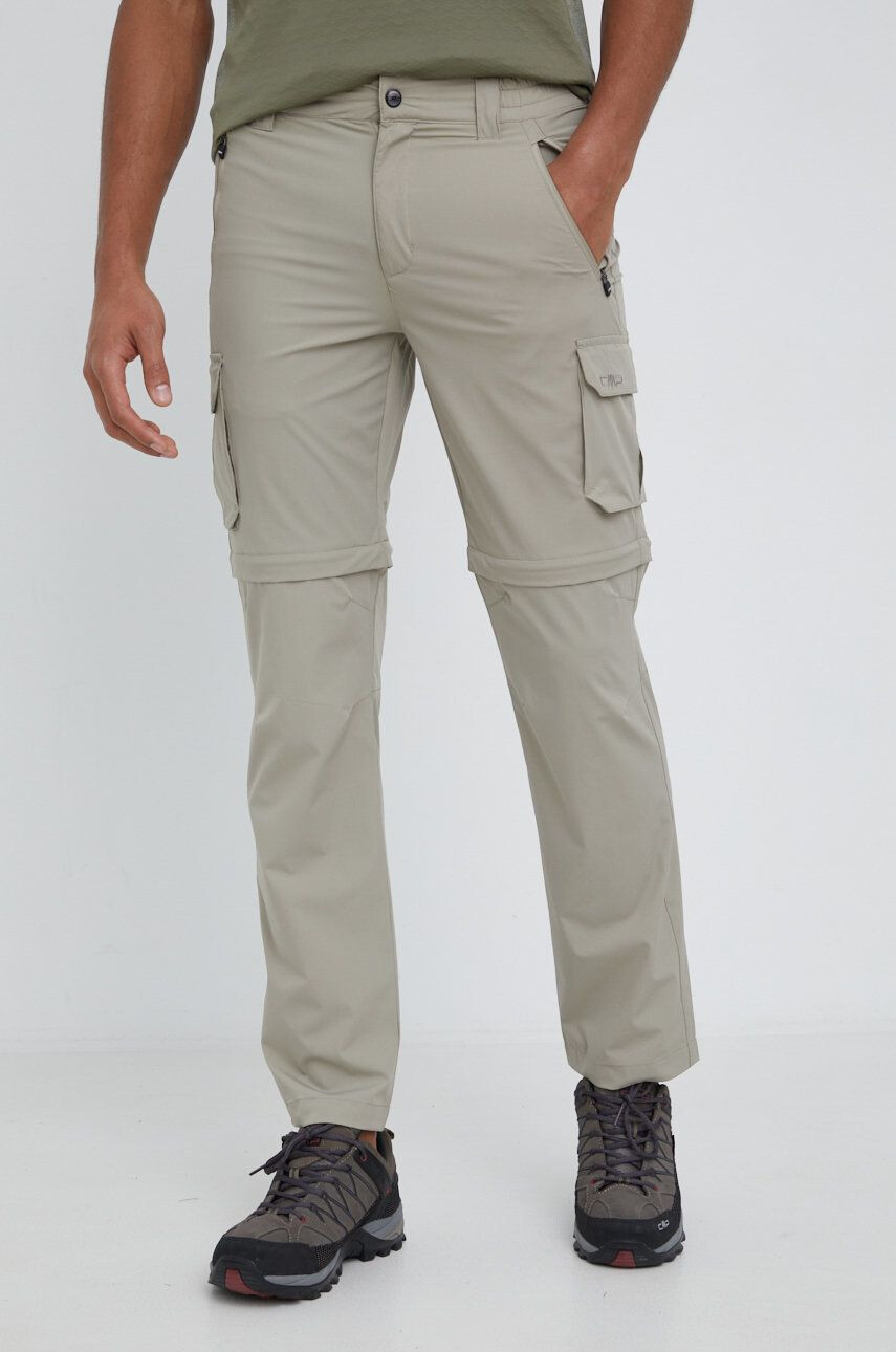 CMP pantaloni de exterior barbati culoarea bej drept - Pled.ro