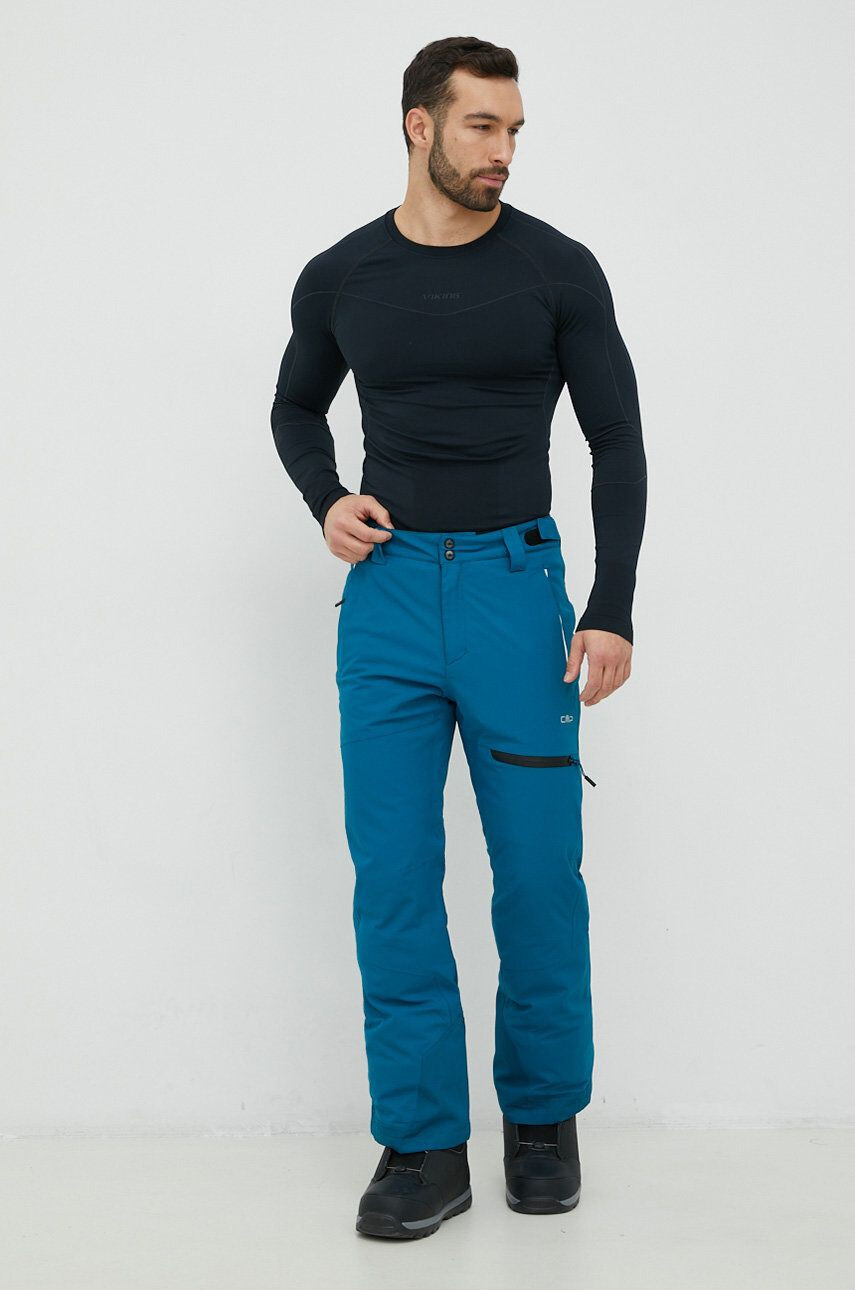 CMP pantaloni de schi culoarea turcoaz - Pled.ro