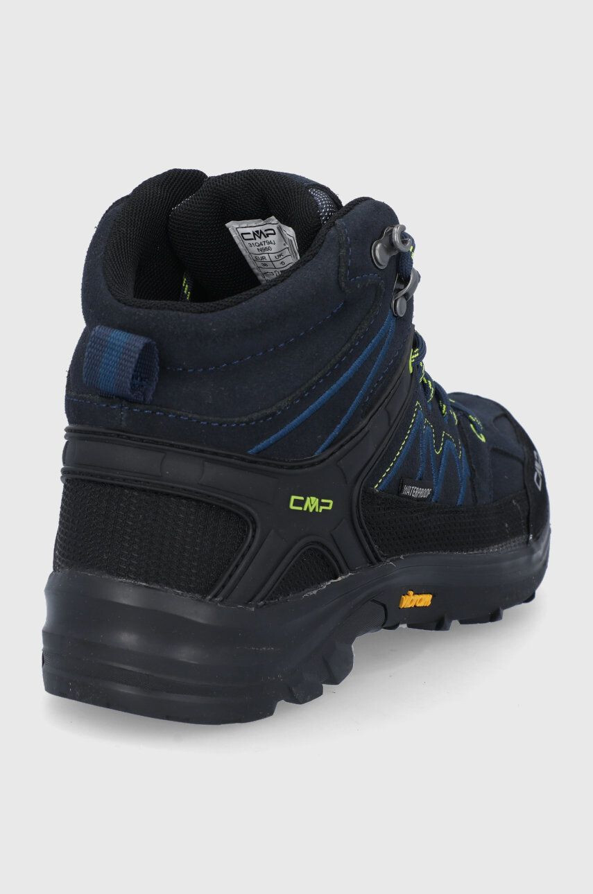 CMP pantofi copii KIDS MOON MID WP TREKKING SHOES culoarea albastru marin - Pled.ro