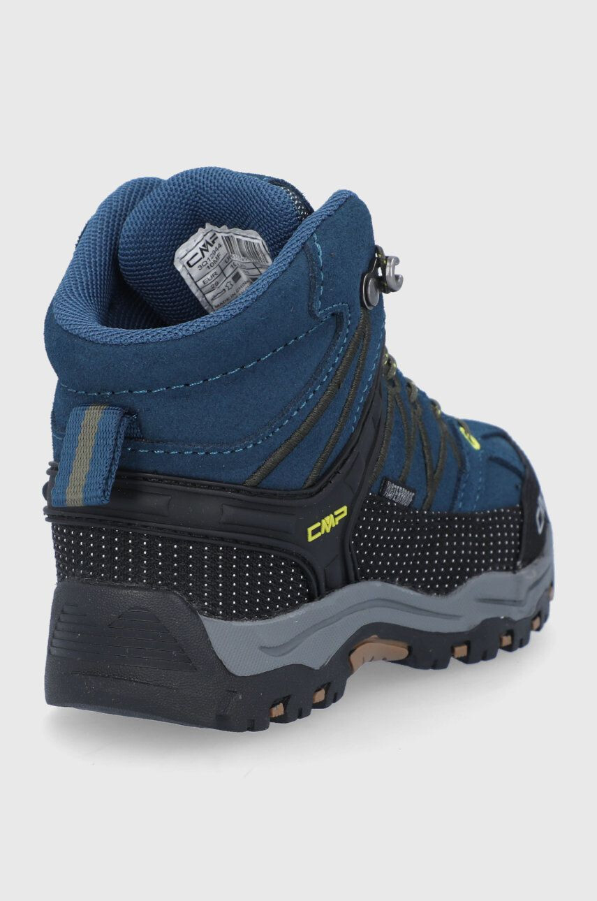 CMP pantofi copii KIDS RIGEL MID TREKKING SHOE WP culoarea albastru marin - Pled.ro