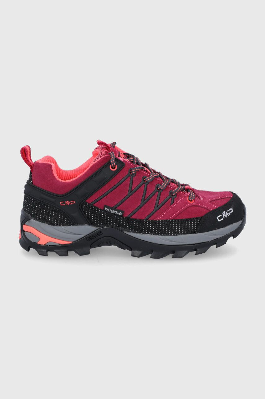 CMP Pantofi Rigel Low WMN Trekking femei culoarea roz - Pled.ro