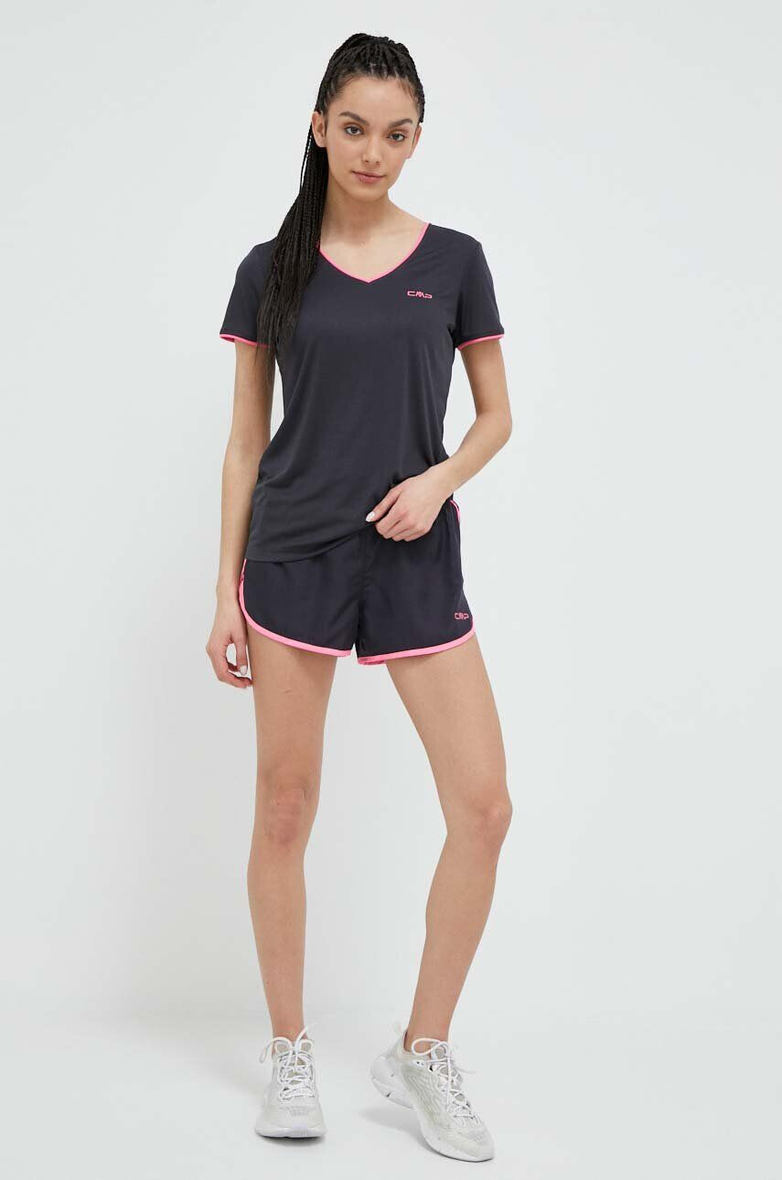 CMP tricou sport culoarea gri - Pled.ro