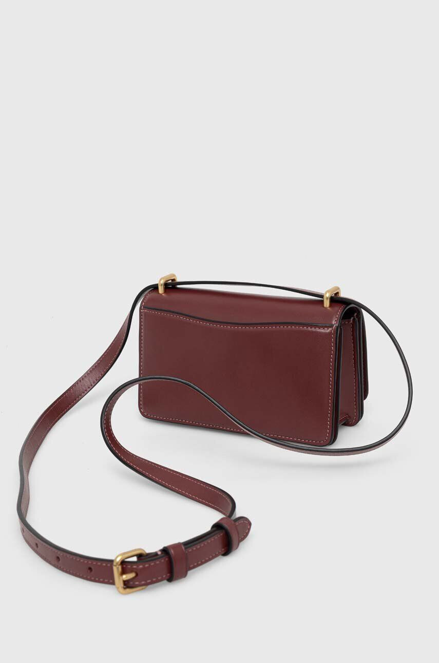 Coach poseta de piele Bandit Crossbody culoarea negru - Pled.ro