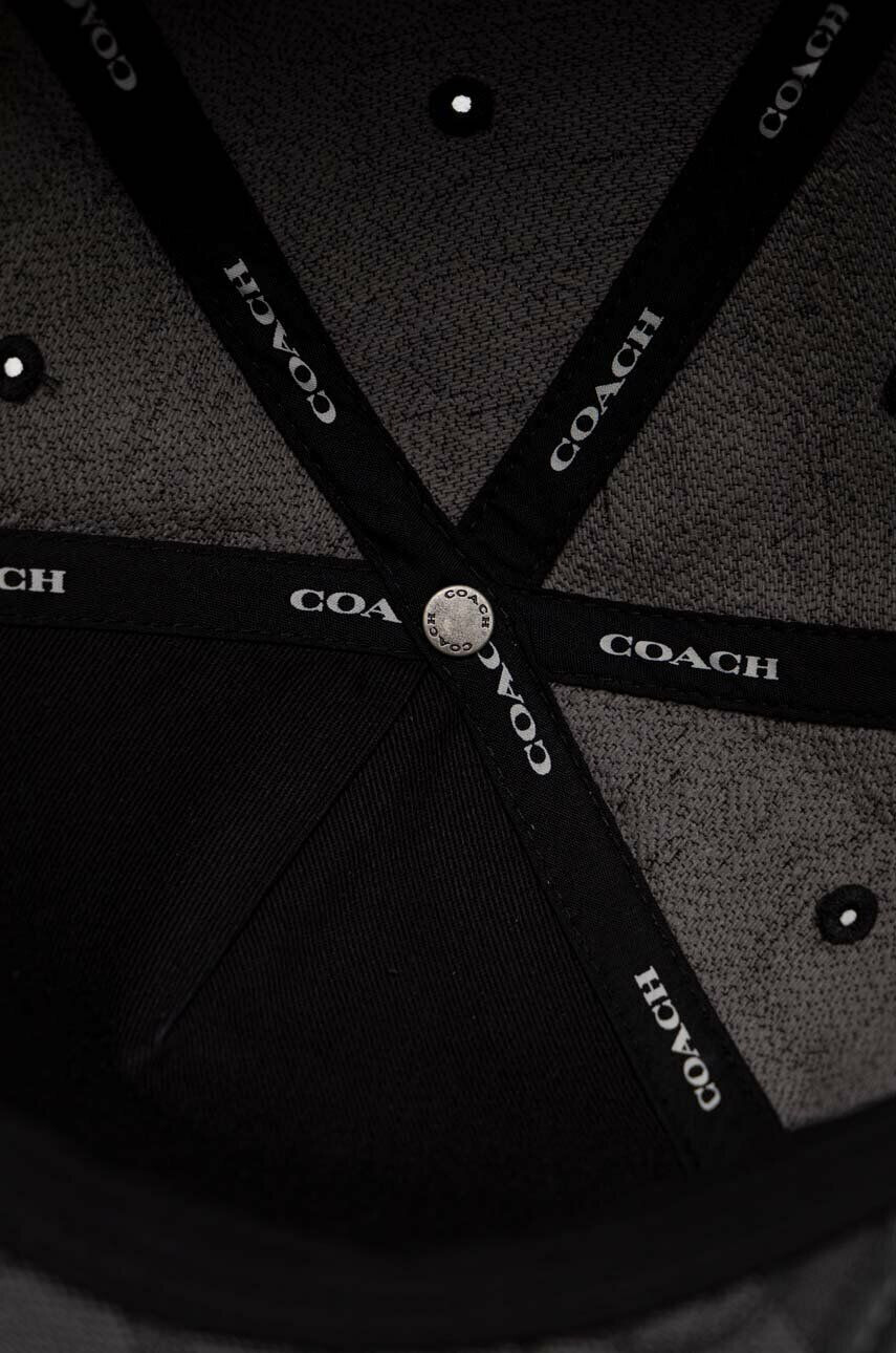 Coach sapca culoarea gri modelator - Pled.ro