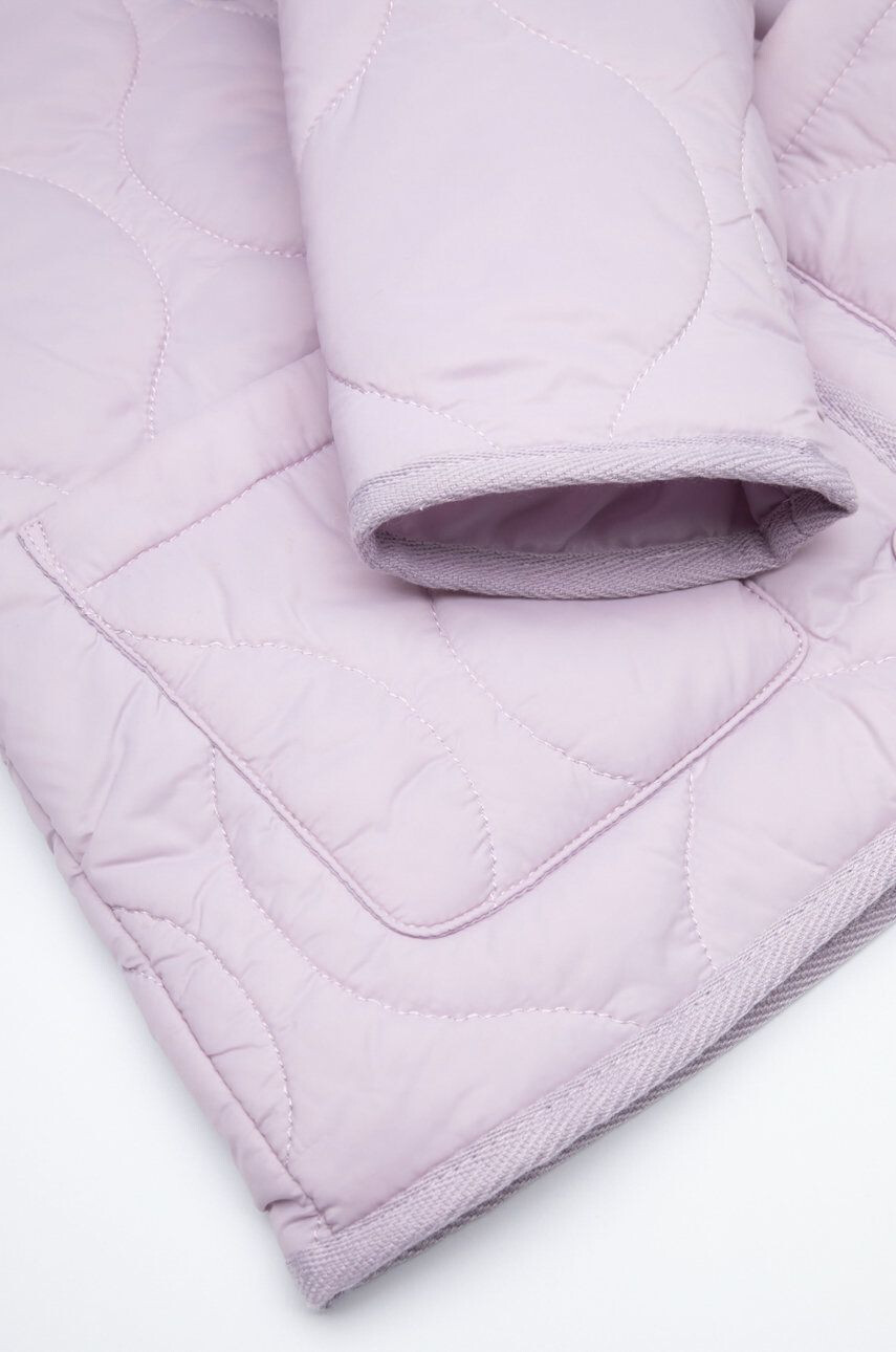 Coccodrillo geaca bebe culoarea violet - Pled.ro