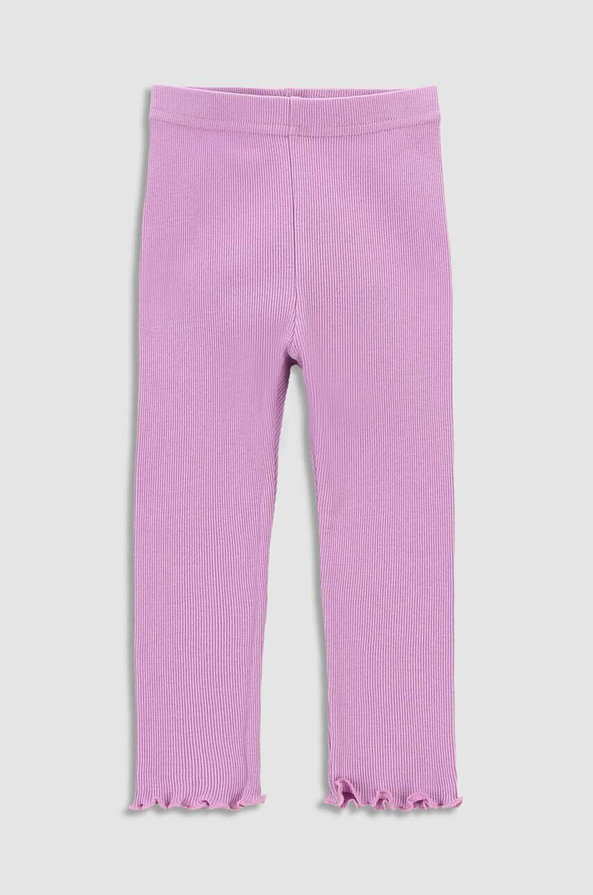 Coccodrillo leggins bebe culoarea violet neted - Pled.ro