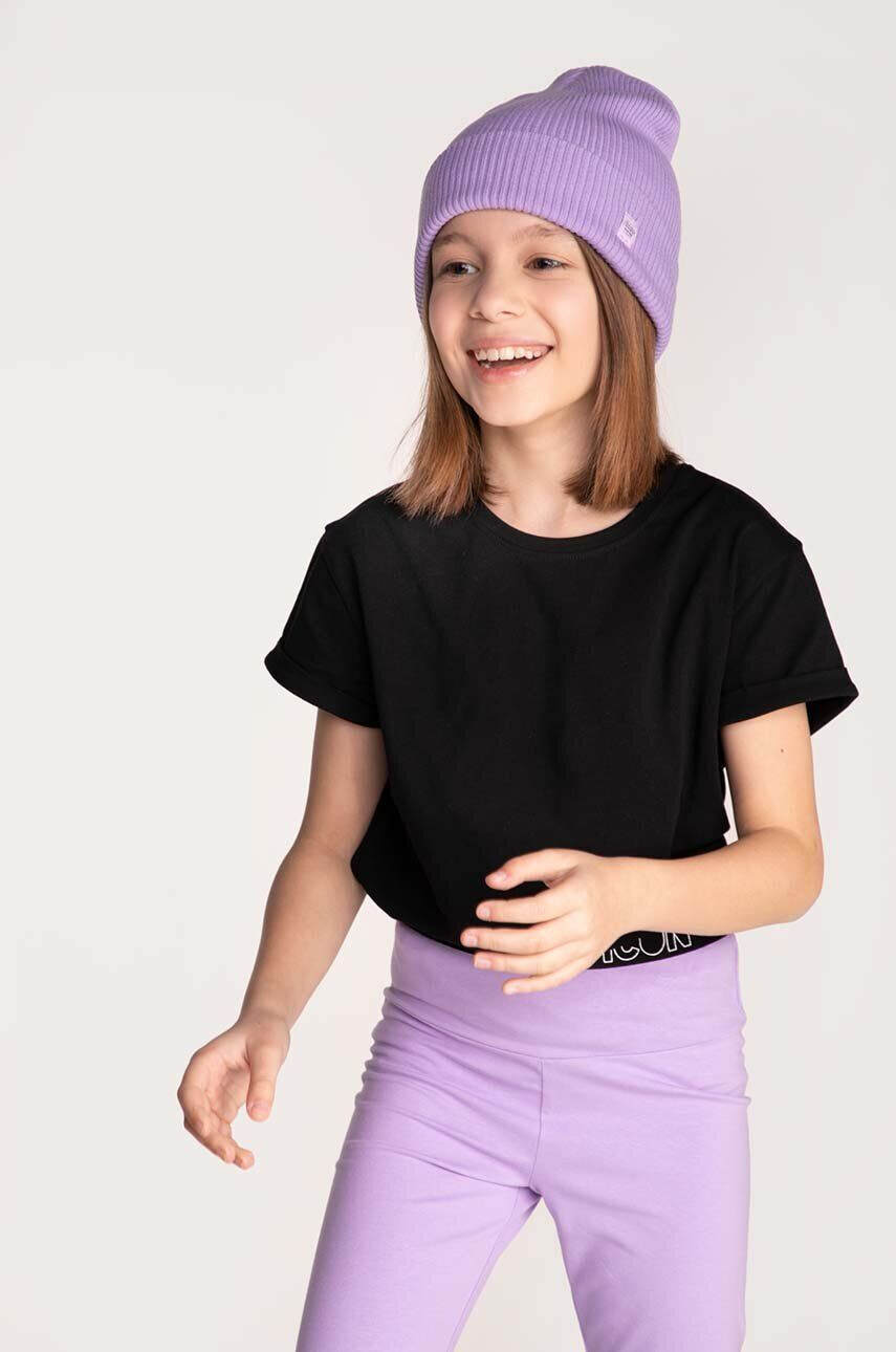 Coccodrillo leggins copii culoarea violet cu imprimeu - Pled.ro