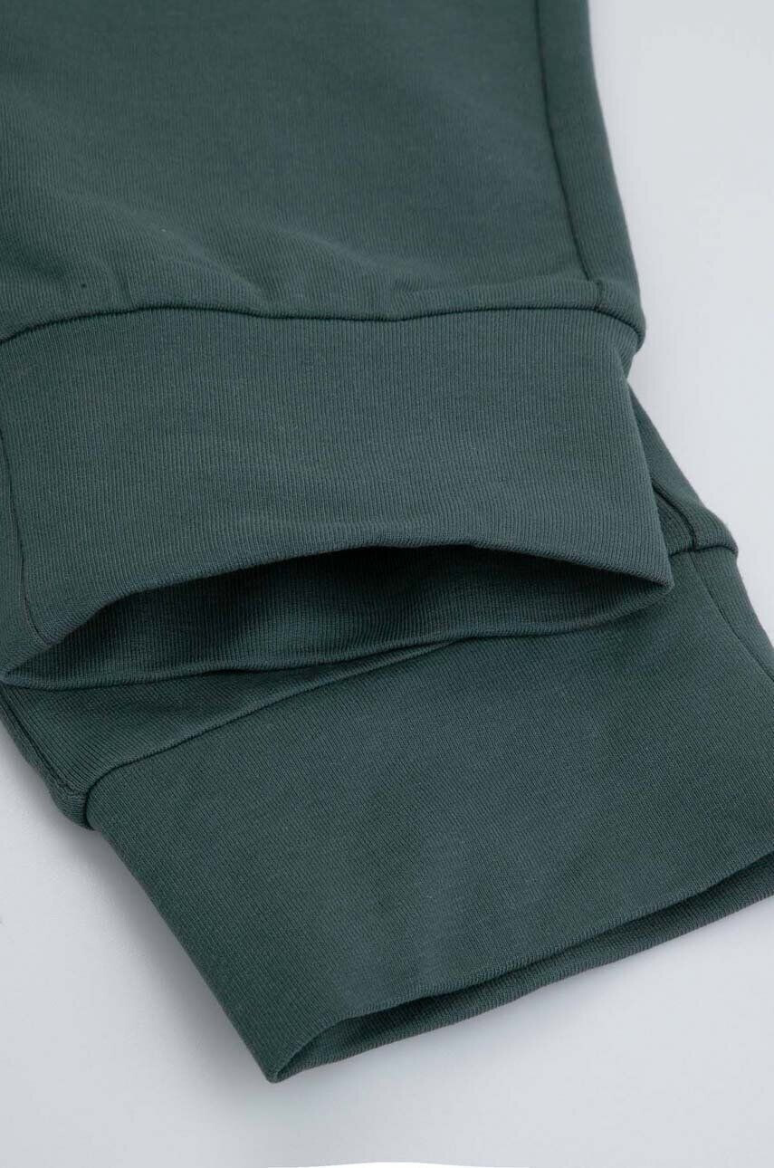 Coccodrillo pantaloni de trening pentru copii culoarea verde neted - Pled.ro