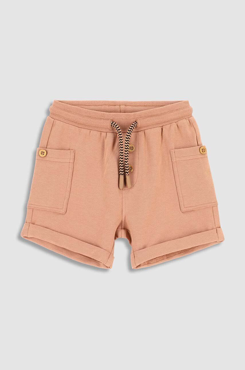 Coccodrillo pantaloni scurti bebe culoarea portocaliu - Pled.ro