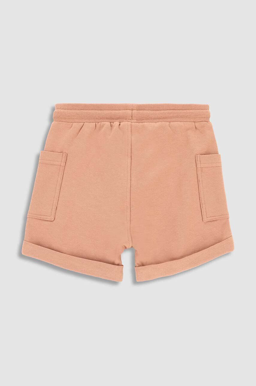 Coccodrillo pantaloni scurti bebe culoarea portocaliu - Pled.ro