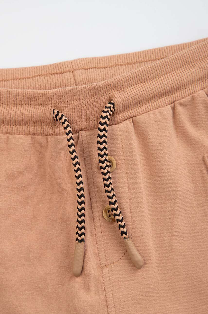 Coccodrillo pantaloni scurti bebe culoarea portocaliu - Pled.ro