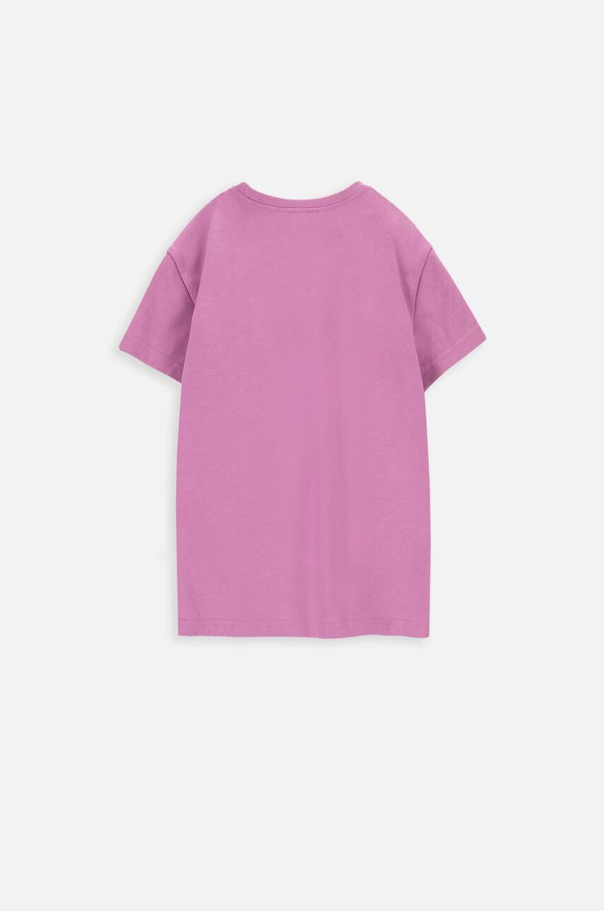 Coccodrillo tricou copii culoarea violet - Pled.ro