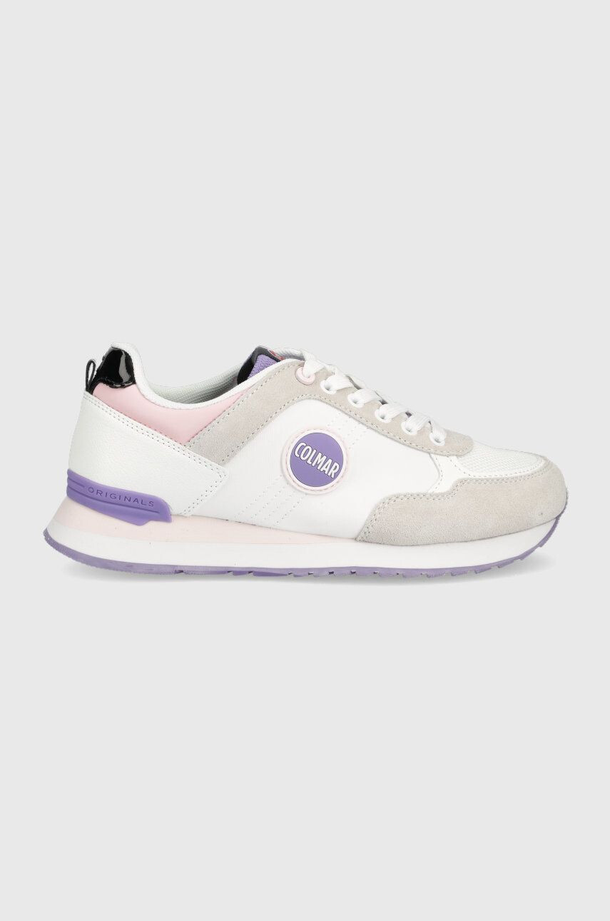 Colmar sneakers White-blush Pink-purple - Pled.ro