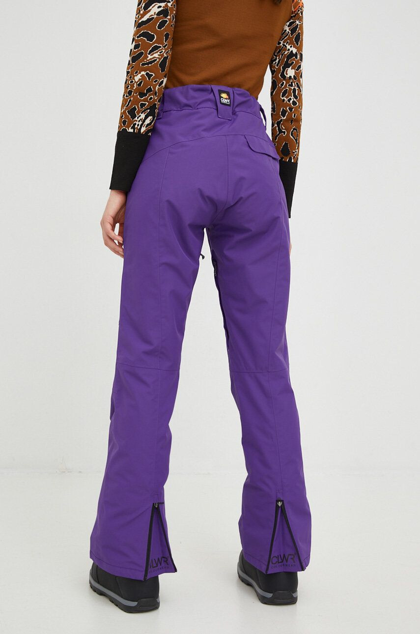 Colourwear pantaloni Cork culoarea violet - Pled.ro