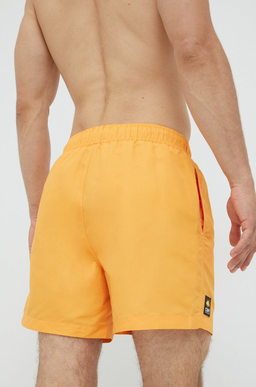 Colourwear pantaloni scurti de baie Volley culoarea portocaliu - Pled.ro