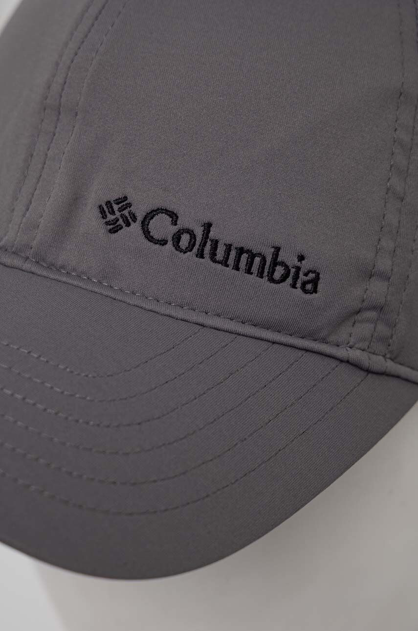 Columbia caciula culoarea bej din tricot gros - Pled.ro