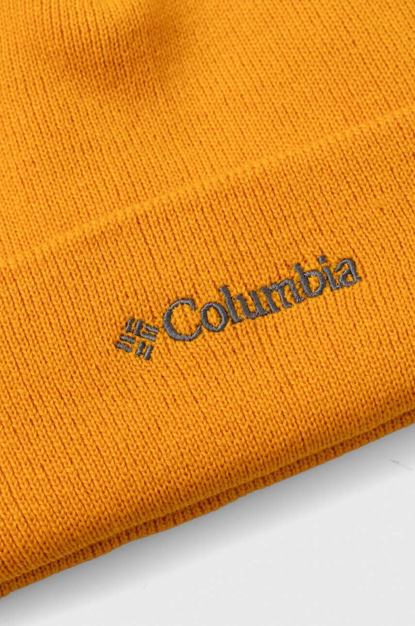 Columbia caciula copii culoarea negru din tricot gros - Pled.ro