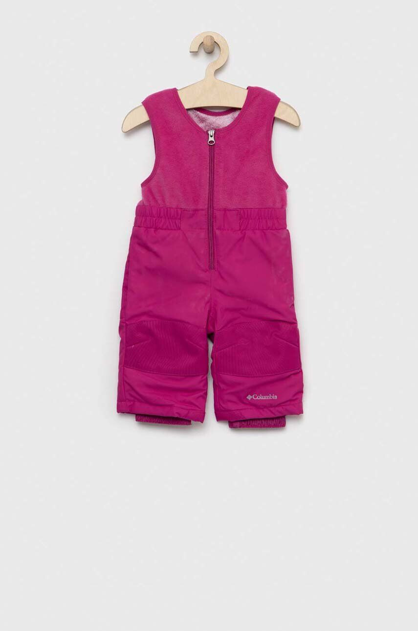 Columbia combinezon bebe culoarea violet - Pled.ro