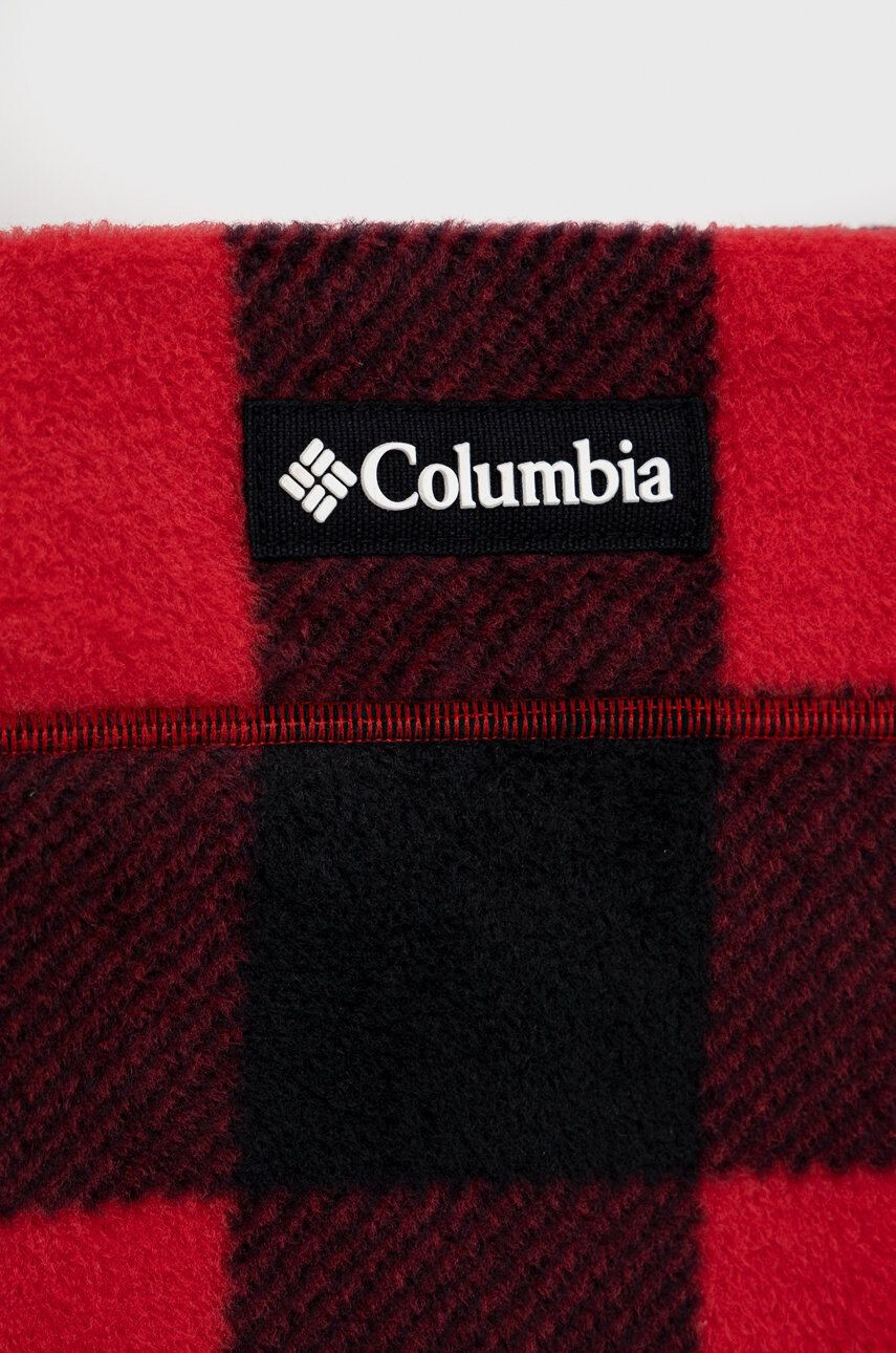 Columbia fular împletit CSC II Fleece Gaiter culoarea roșu material uni 1911141 - Pled.ro