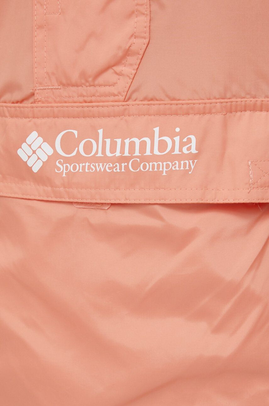 Columbia windbreaker Challenger culoarea portocaliu de tranzitie 1714291-White.Bl - Pled.ro