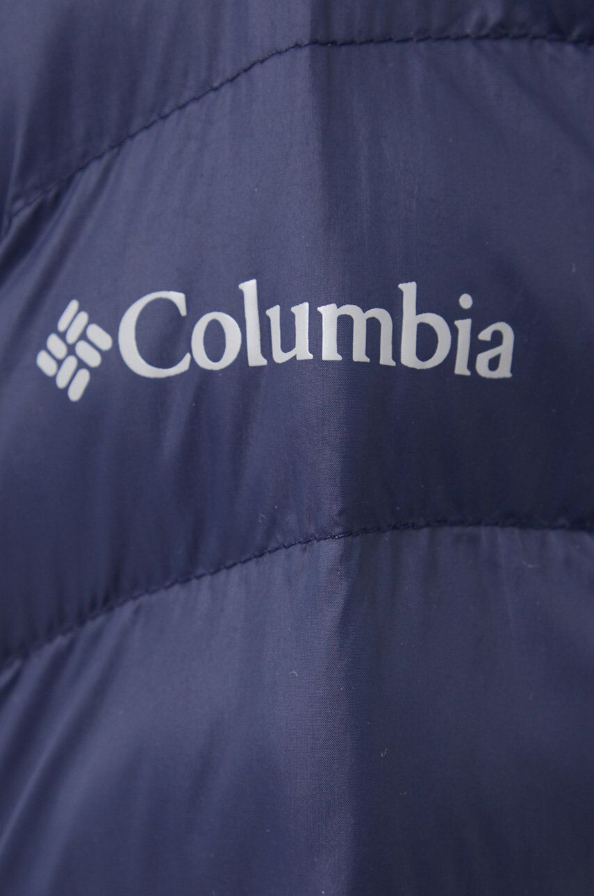 Columbia geacă W Labyrinth Loop Hooded Jacket femei culoarea bleumarin 1955323 - Pled.ro