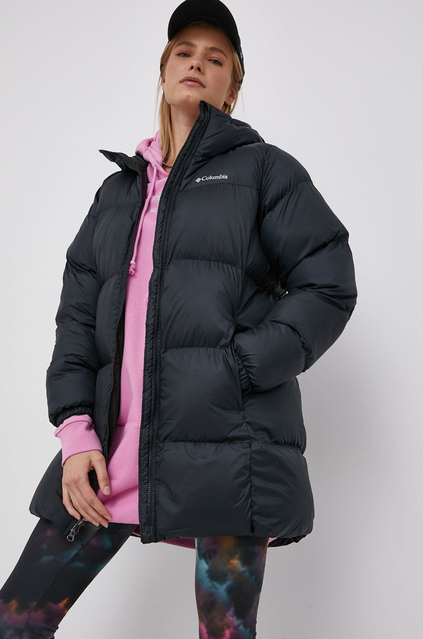 Columbia geacă M Puffect II Jacket bărbați culoarea bej de iarnă 2025821 - Pled.ro