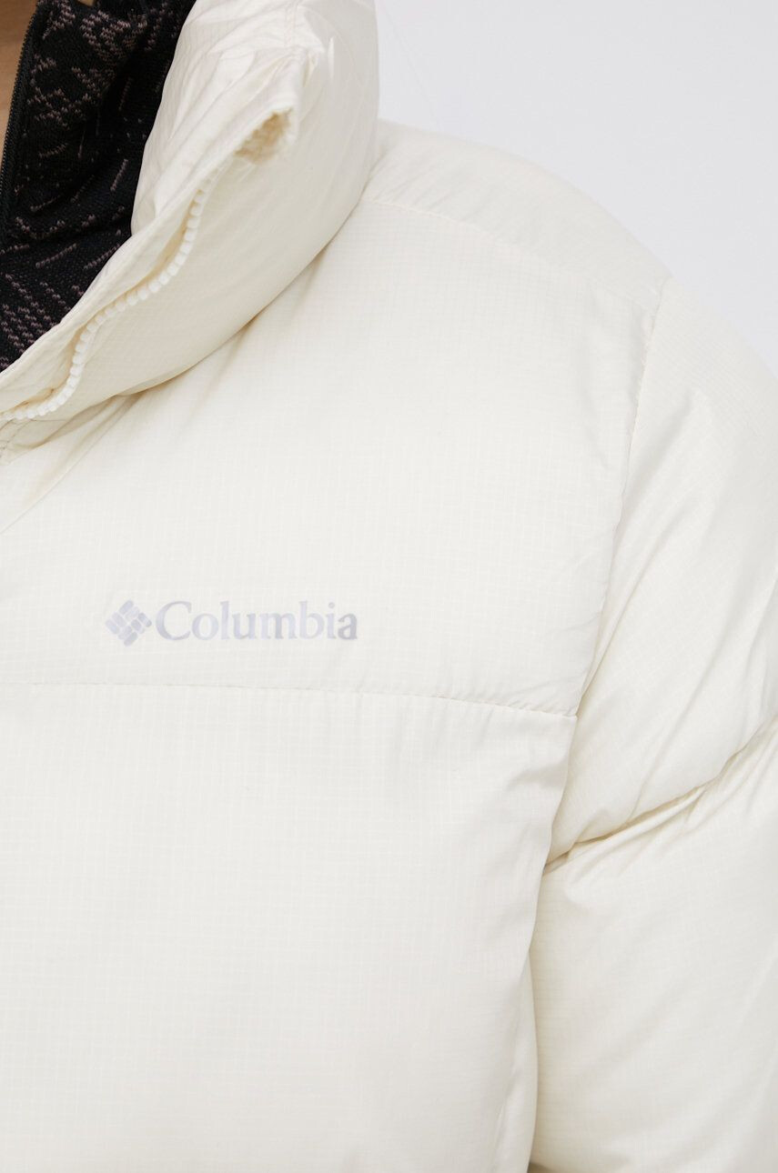 Columbia geacă Puffect Jacket femei culoarea bej de iarnă 1864781 - Pled.ro