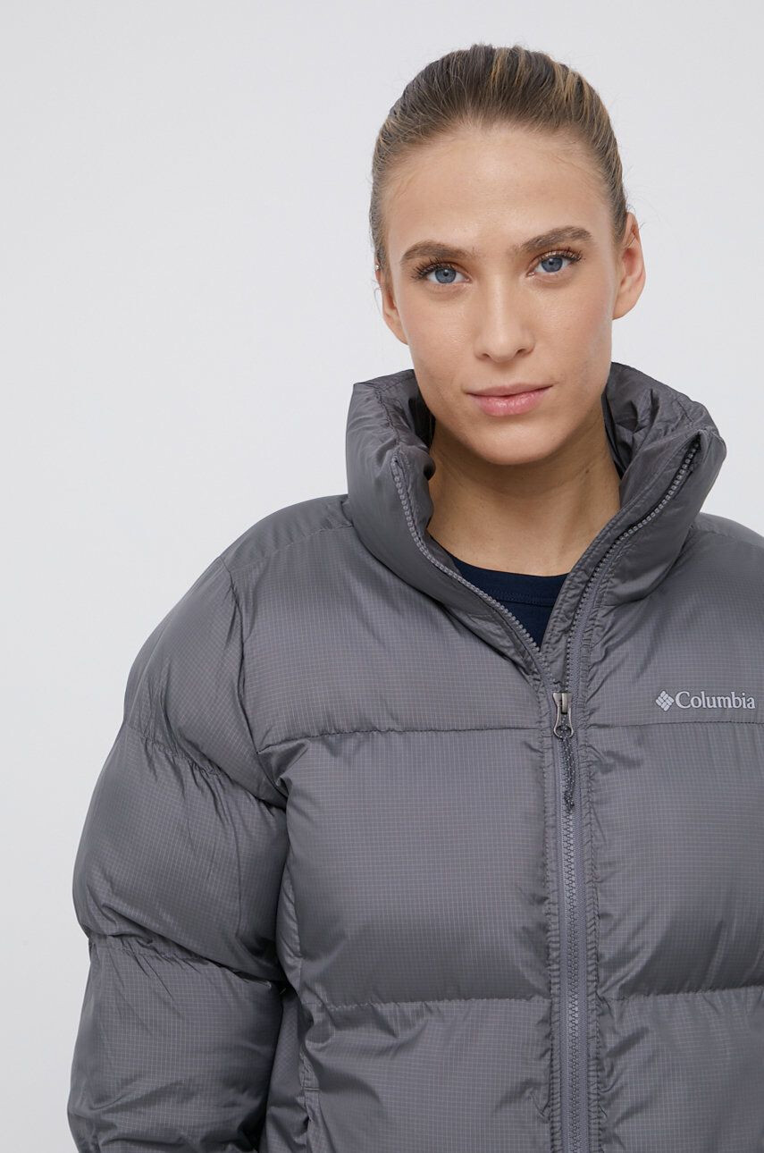 Columbia geacă Puffect Jacket femei culoarea gri de iarnă 1864781 - Pled.ro