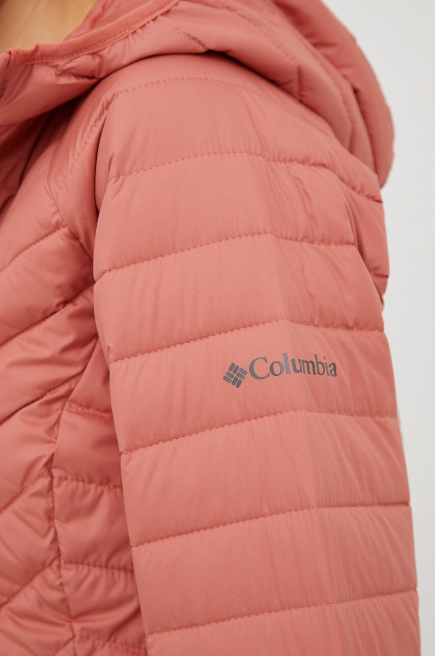 Columbia geacă femei culoarea portocaliu de tranzitie 1699071-100 - Pled.ro