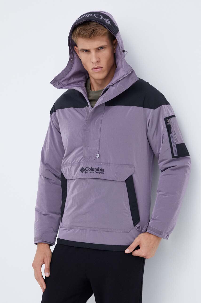 Columbia geaca barbati culoarea violet de tranzitie - Pled.ro