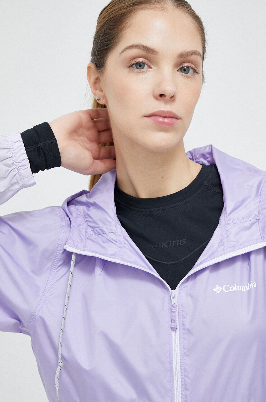 Columbia geacă Flash Forward Windbreaker frosted purple 1585911 1585911-691 - Pled.ro