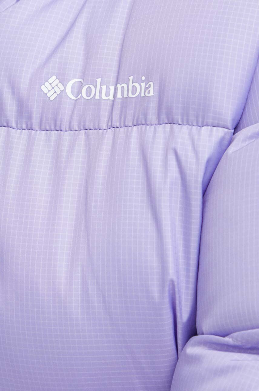 Columbia geacă Puffect Jacket femei culoarea violet de iarnă 1864781 - Pled.ro