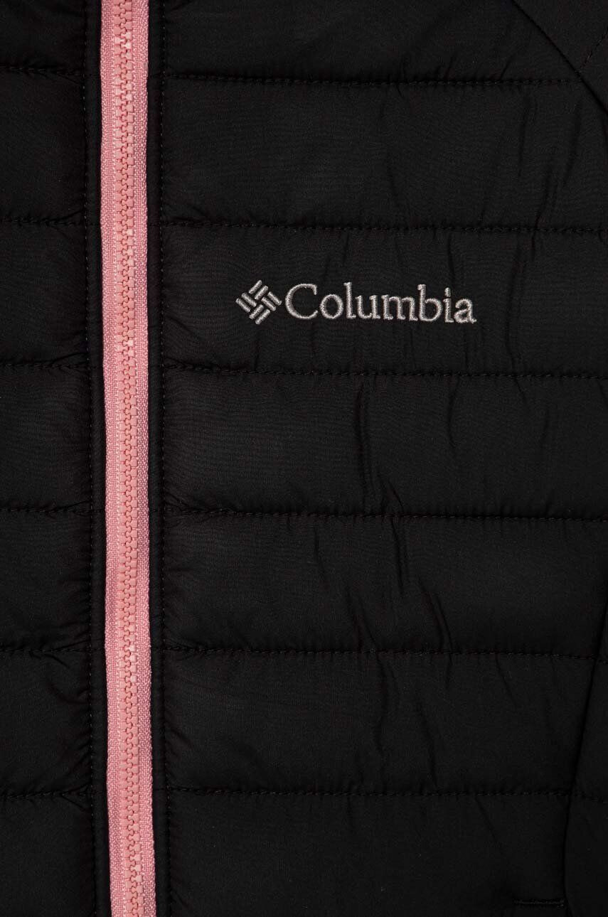 Columbia geaca copii culoarea negru - Pled.ro