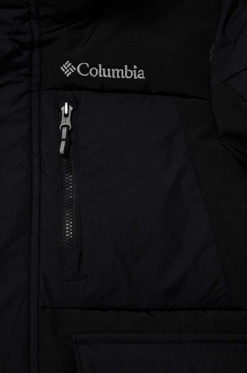 Columbia geaca copii culoarea negru - Pled.ro