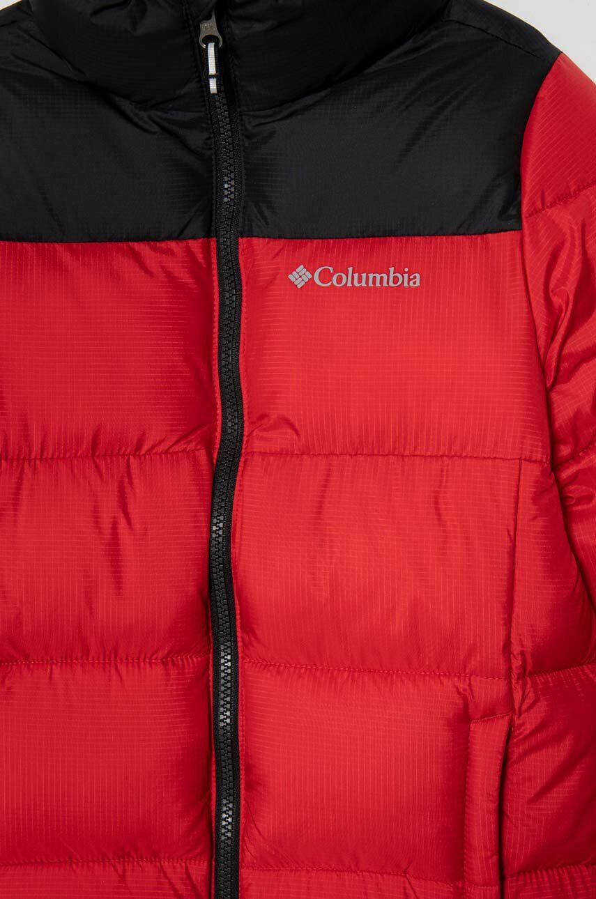 Columbia geaca copii U Puffect Jacket culoarea rosu - Pled.ro