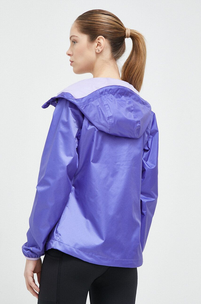 Columbia geaca de ploaie Ulica Jacket femei culoarea violet de tranzitie - Pled.ro