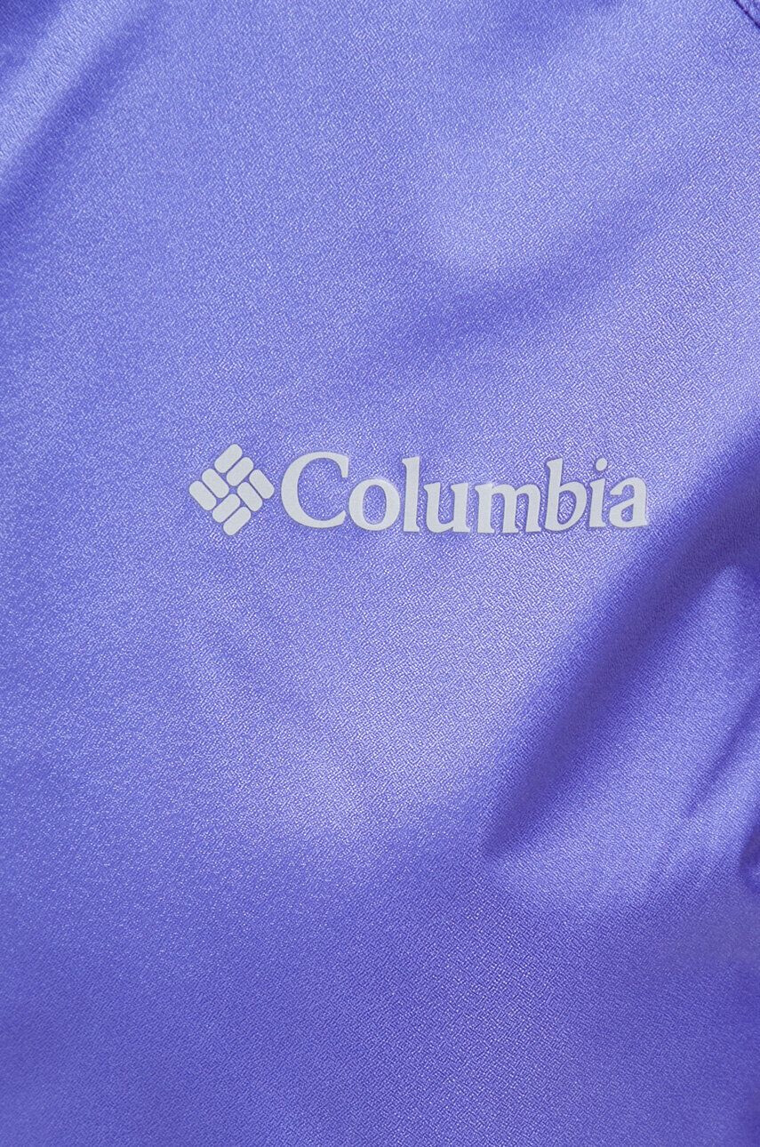 Columbia geaca de ploaie Ulica Jacket femei culoarea violet de tranzitie - Pled.ro