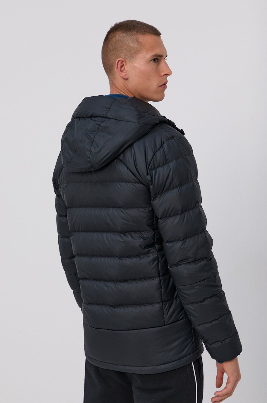 Columbia geacă de puf M Autumn Park Down Hooded Jacket bărbați culoarea negru de tranziție 1930241 - Pled.ro